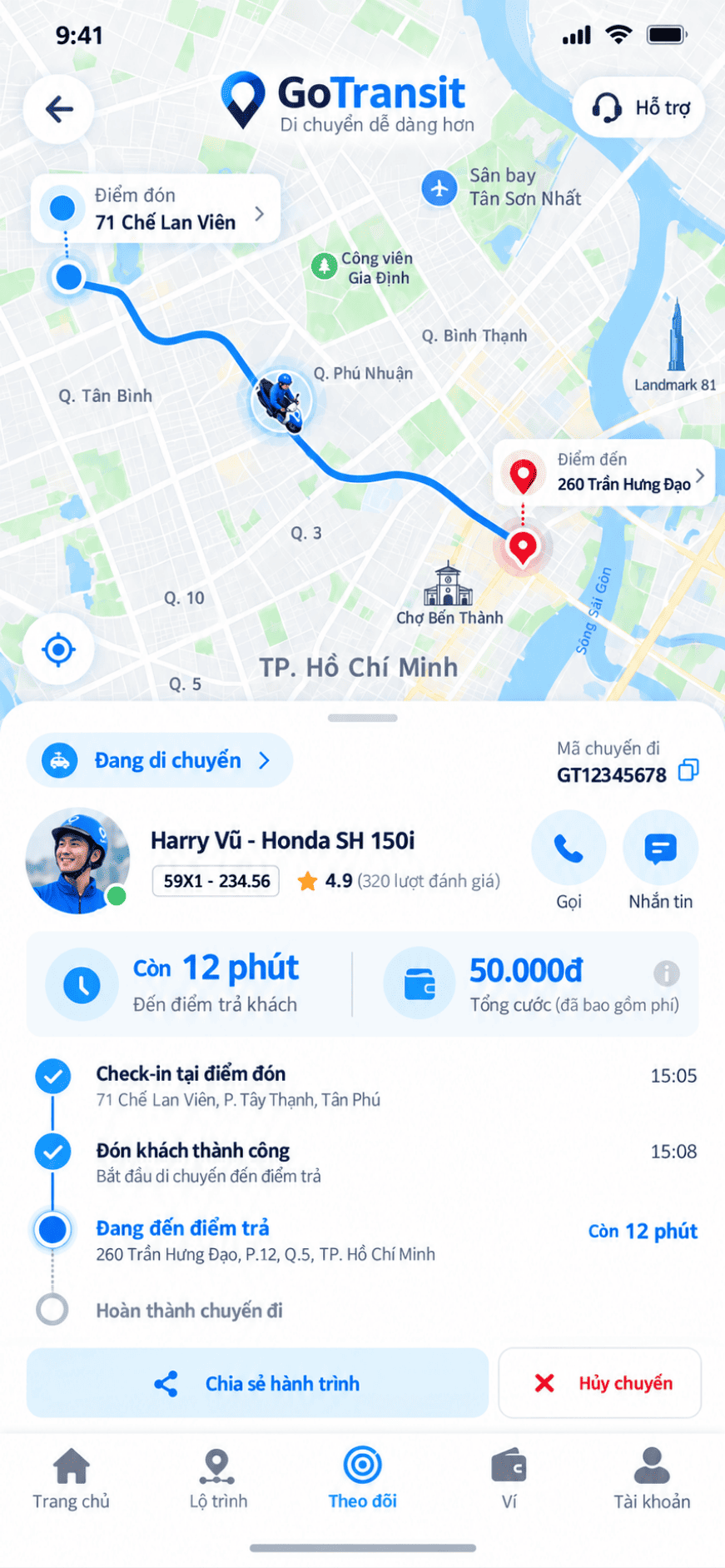 App Giao Hàng